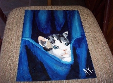 My Kitty Painting