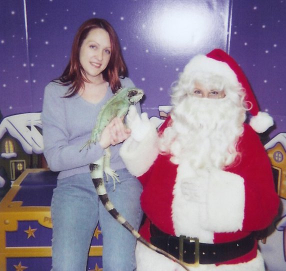 Sebastian With Santa