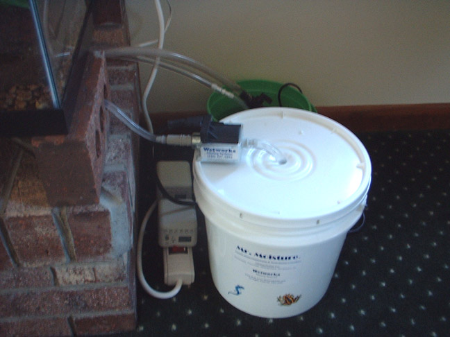 Mist system & waterfall pump
