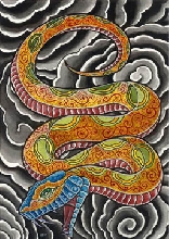 yellow snake
