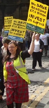 Carers March Edinburgh 2009