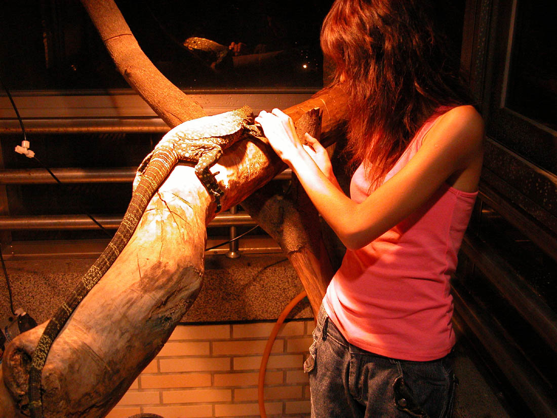 My girlfriend and Croc