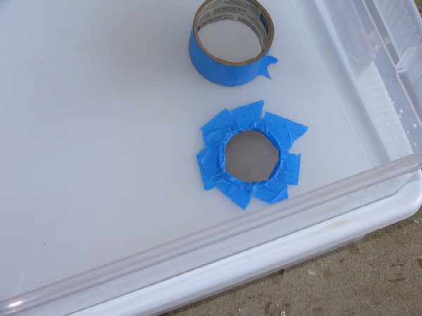 Blue tape