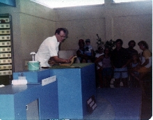 Bill Haast and a little cobra