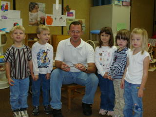 school visit w/ baby corn snakes