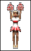 Cheerleader jumping