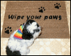 Anim wipe your paws