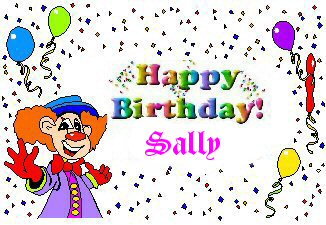 Birthday Sally