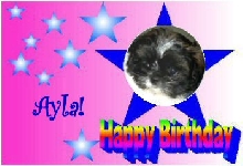 Happy Birthday, Ayla