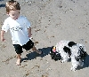 Little boy and Katie