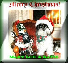 Merry Christmas...Mary Lou & Katie
