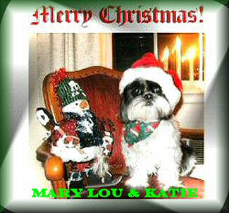 Merry Christmas...Mary Lou & Katie