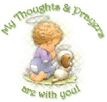 Prayers and thoughts