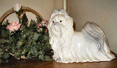 Shih Tzu statue two