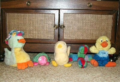 TV stuffed toys