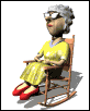 Old lady rocking