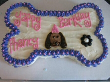 Phirst Birthday Cake