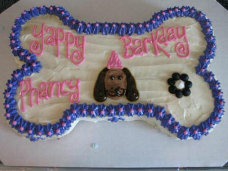 Phirst Birthday Cake