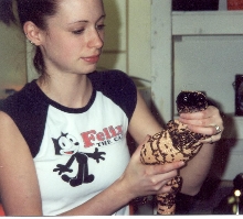 Me with a Gila Monster
