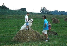 Hannah and kids