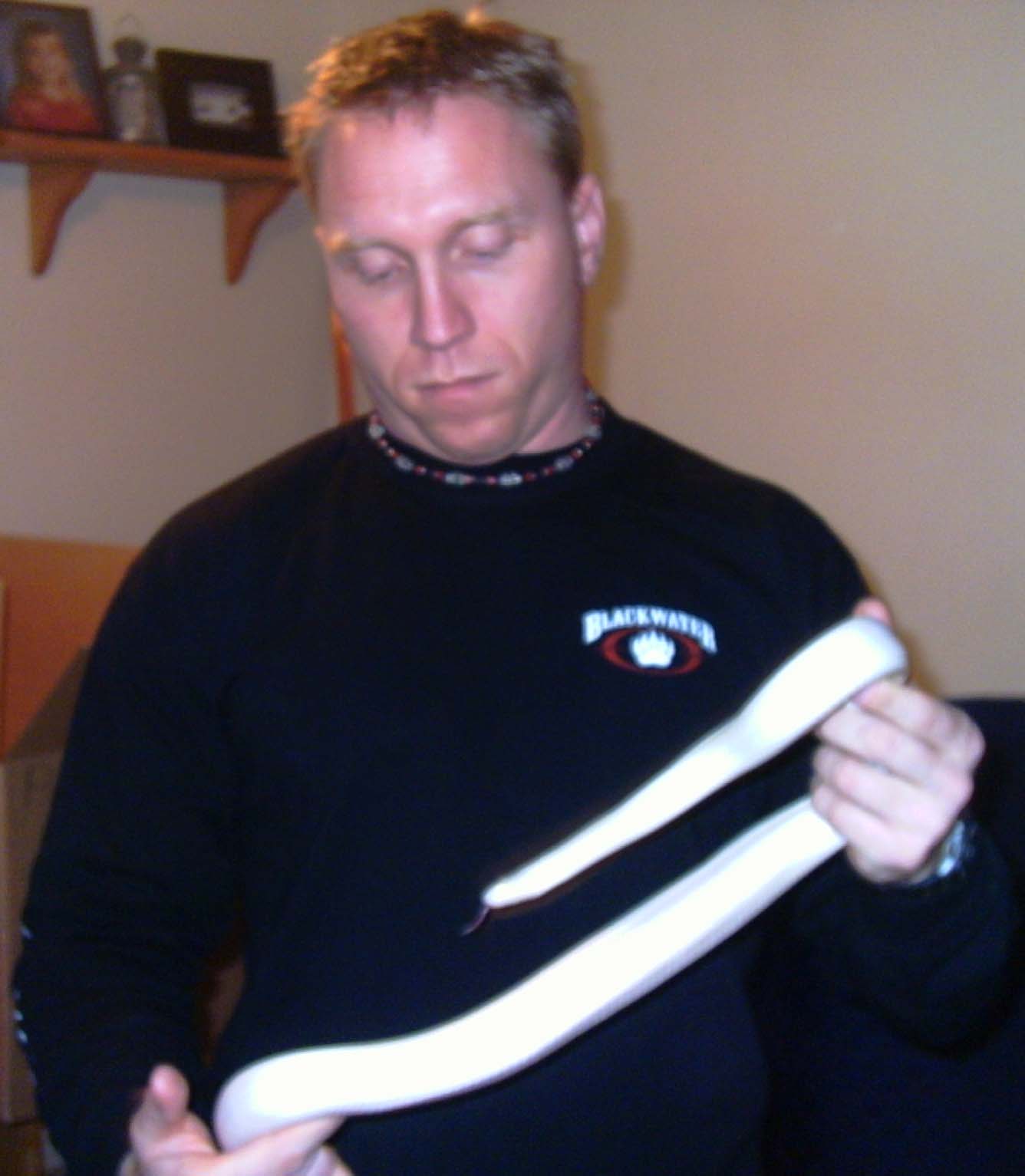 Leucistic Rat snake