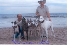 Harry, Janie and the Kids at Dewey Beah