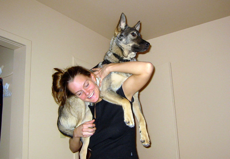 Me and one of my babies