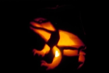 Pumpkin Lit Up!