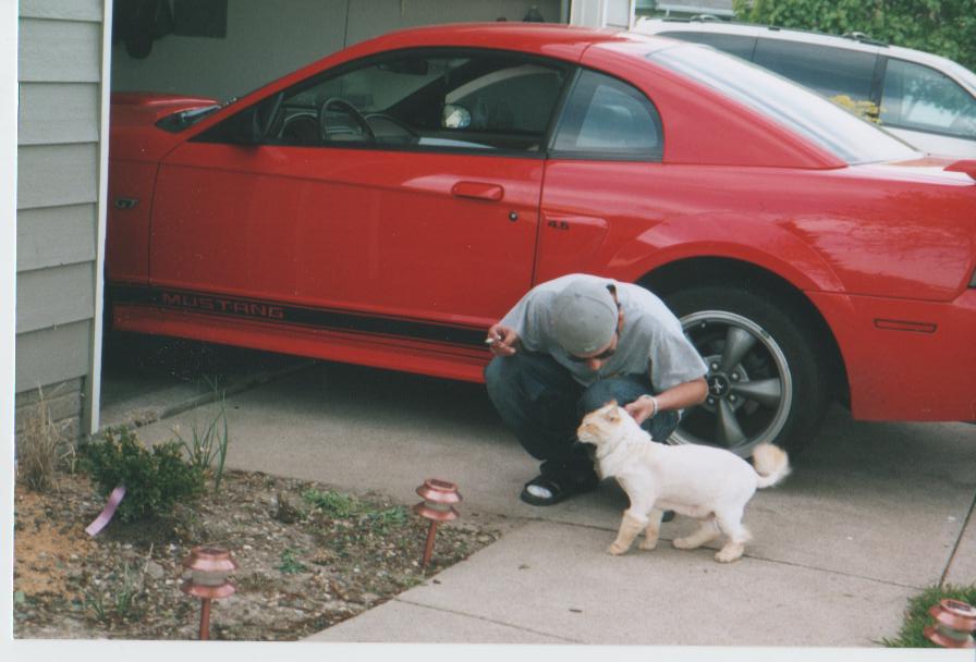 Simba and Josh 2 Apr 2005