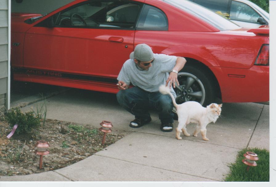 Simba and Josh Apr 2005