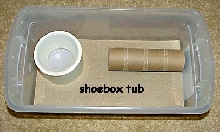 shoebox tub