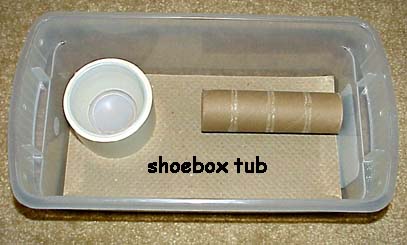 shoebox tub