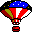 Red,White & Bloo Balloon