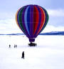 Balloon in winter