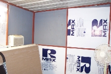 Another photo of beginning stages of retrofit