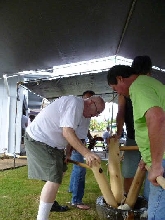 Mochi Pounding on Kaua'i
