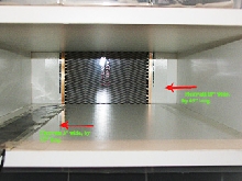 Blood rack system heated w/ Flexwatt!