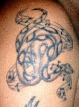 Boa tattoo