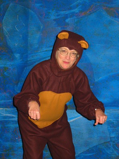 Mum as Boo Boo Bear