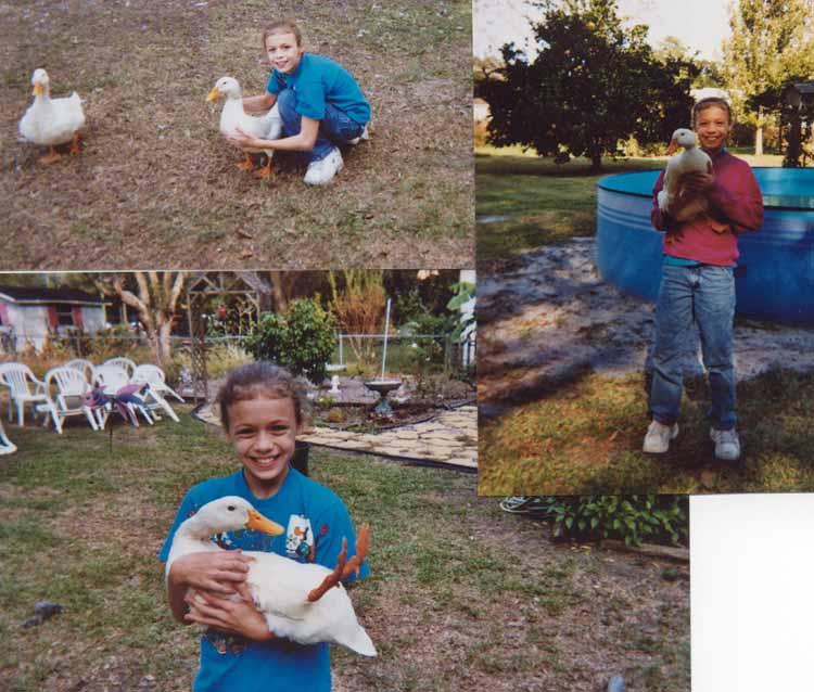 Rhi & the ducks