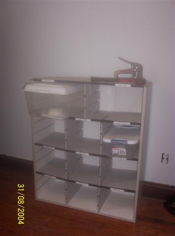 homemade rack system