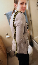Juno over the shoulder