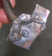 rear of bad weld