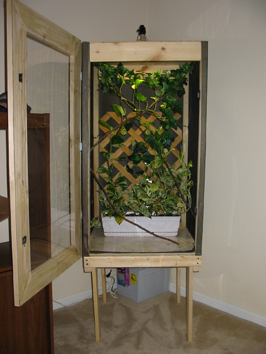 Homemade Cham Cage