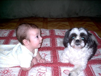 Sebastian makes a new friend.