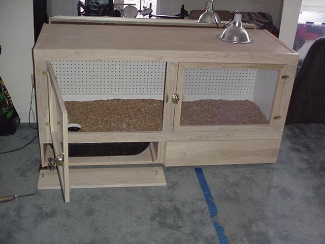 new boa cage