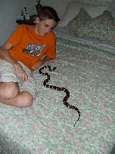 My son Eric with our California King