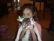 Mom's First Human Kitten Niecy