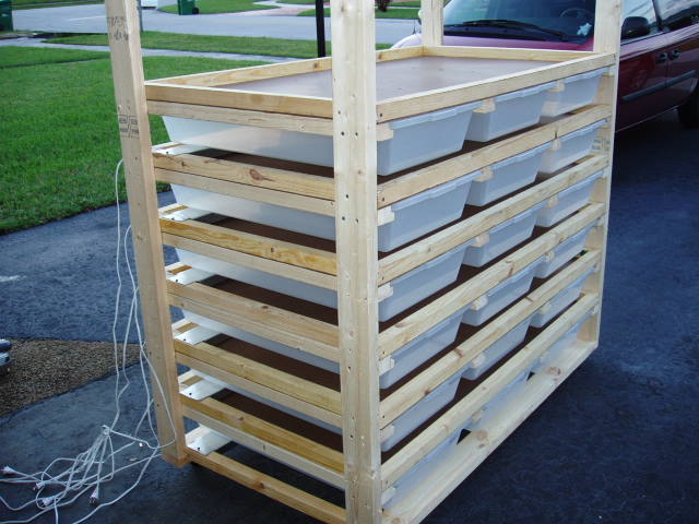 finished rack