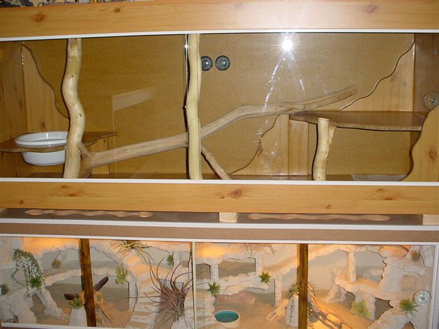 cage (terrarium) finish python